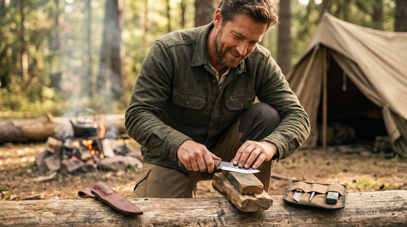 Why Your Survival Knife Isn't Sharp Enough (And How to Fix It Anywhere)