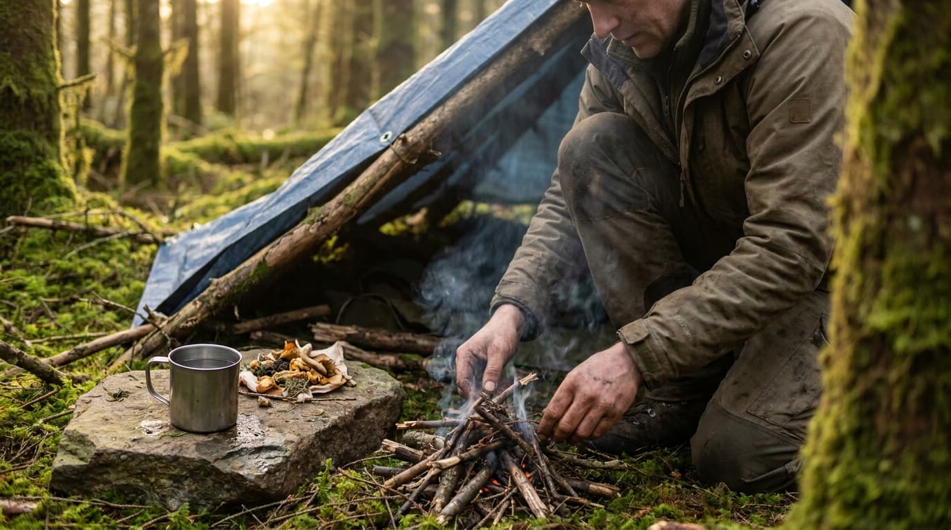 No Sleeping Bag? No Compass? How to Survive When Your Gear Fails