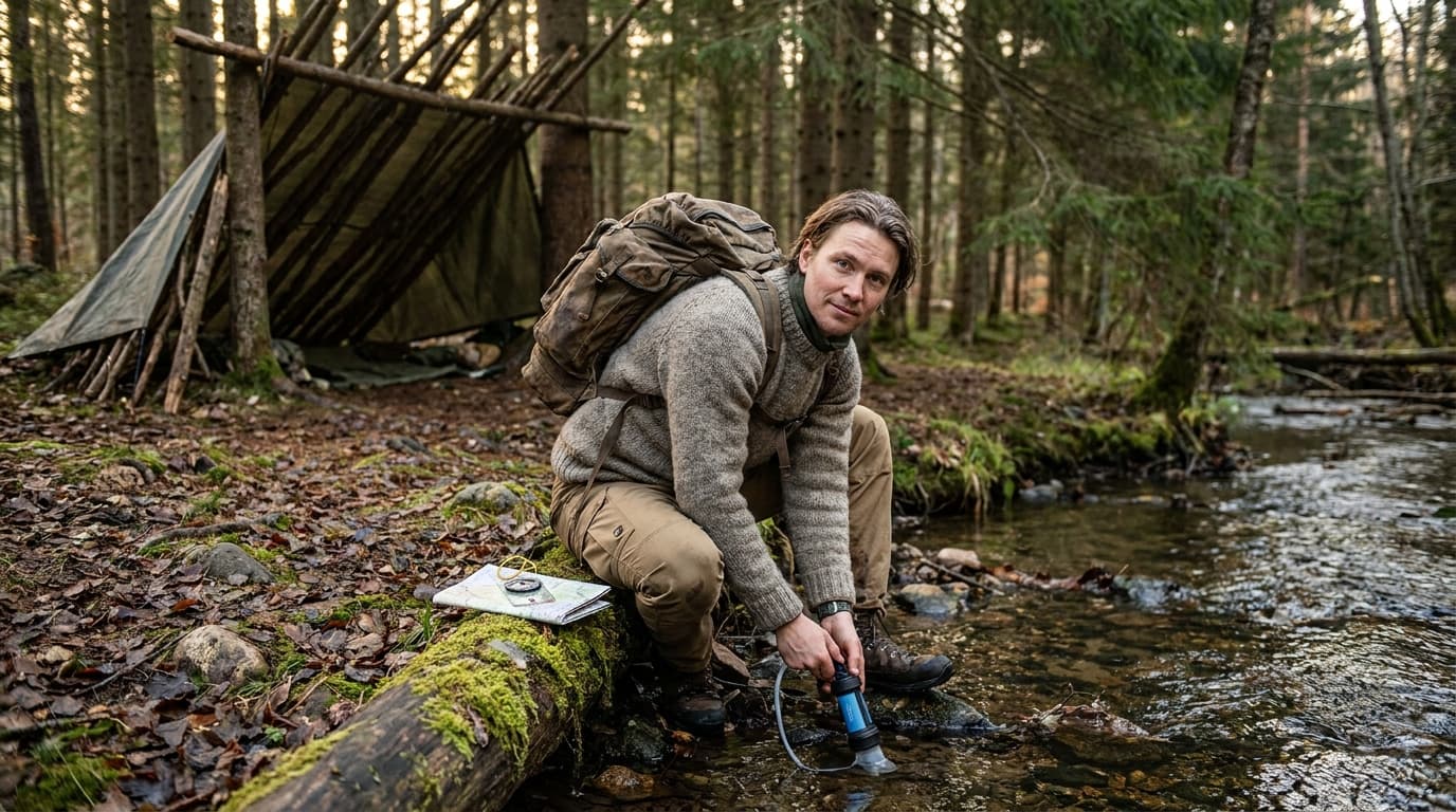Survival Skills: How to Find Water, Navigate, and Build Shelter