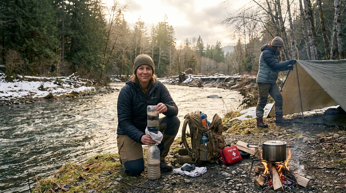 Survival Scenarios: How to Survive Dehydration in the Wild, Purify Water, and Handle Winter Storms or Floods