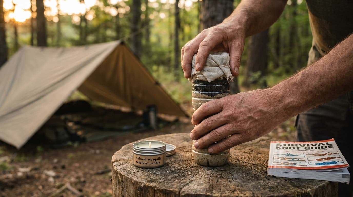 Outdoor Hacks & Tricks: DIY Water Filters, Mosquito Repellents, and Survival Skills
