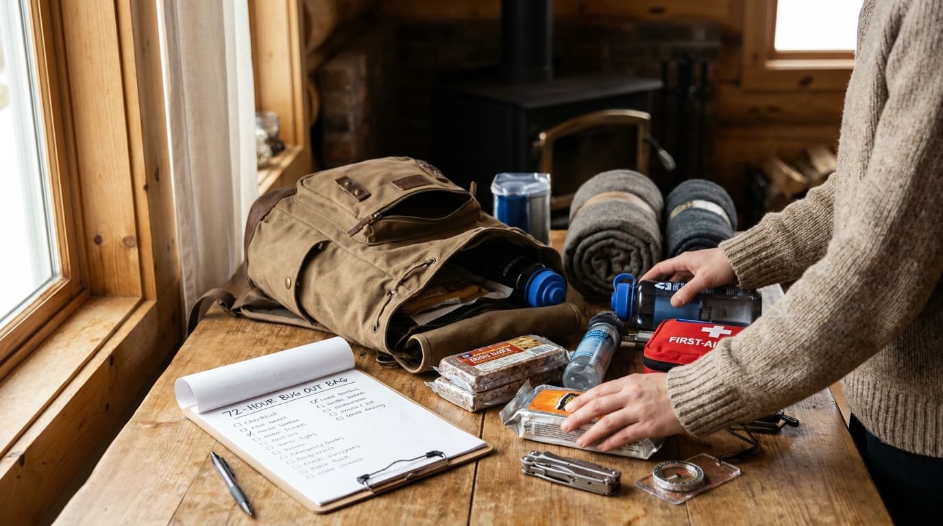 Bug Out Bag Checklist for Beginners: Your 72-Hour Survival Guide