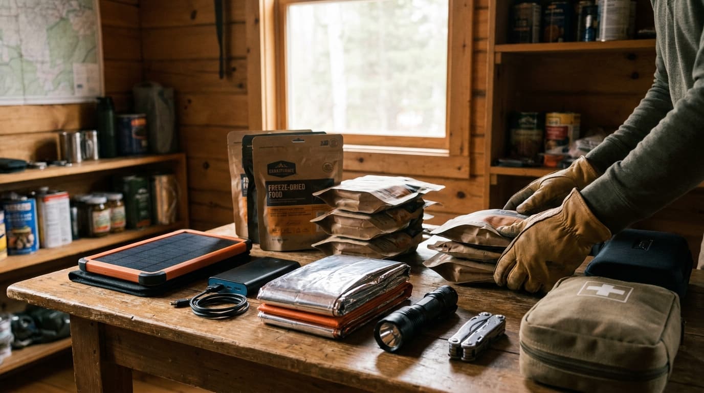 Gear & Essentials: Emergency Food, Solar Gear, and Survival Prep